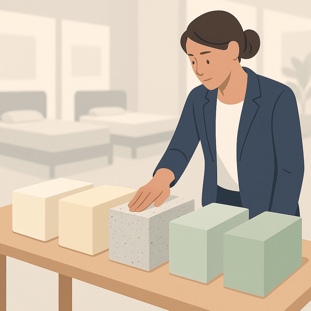 densité de mousse pour matelas