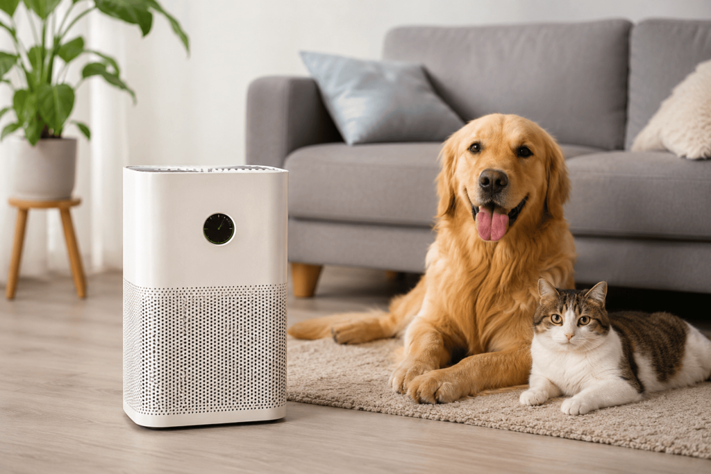 Purificateur d'air pour animaux de compagnie